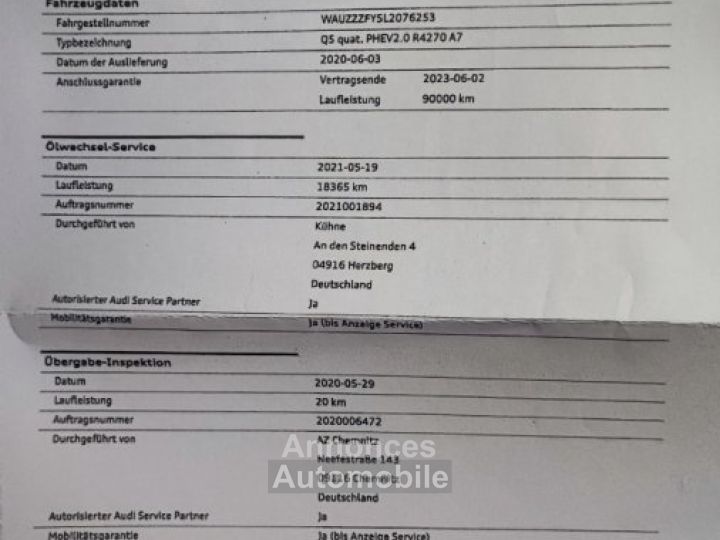 Audi Q5 II TFSI-e 55 S-LINE S-TRONIC 367 CV SUSPENSION PILOTEE ! - 24