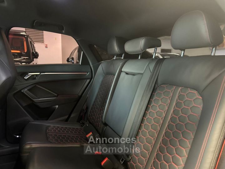 Audi RS Q3 RSQ3 Sportback 25 TFSIQ 400 CV TO Pack Design LOA 803,96 €/mois TTC - 23