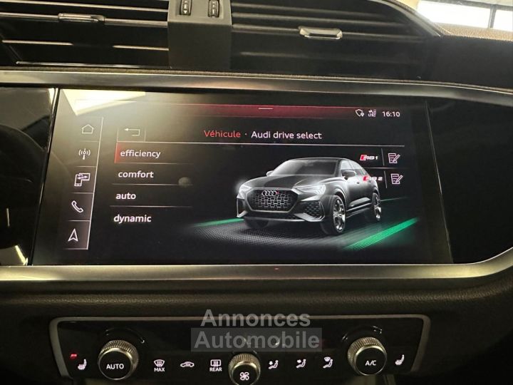 Audi RS Q3 RSQ3 Sportback 25 TFSIQ 400 CV TO Pack Design LOA 803,96 €/mois TTC - 43