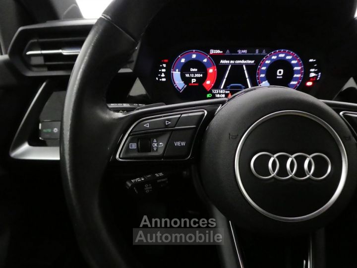 Audi A3 Sportback 30 TDI 116CH BUSINESS LINE S TRONIC 7 - 12