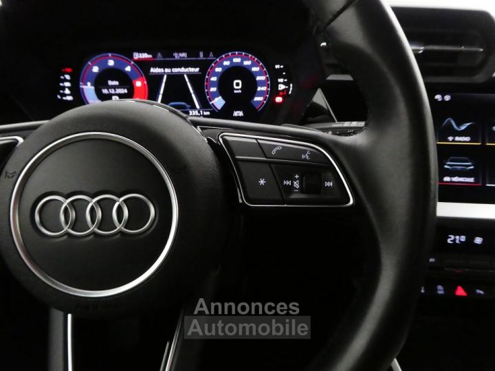 Audi A3 Sportback 30 TDI 116CH BUSINESS LINE S TRONIC 7 - 13