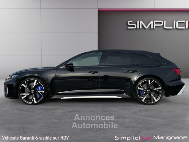 Audi RS6 C8 AVANT 25 RS ANNIVERSAIRE 600 CH 4,0 V8 TFSI * FRANCAISE * CERAMIQUES *SUIVI * TOIT OUVRANT* BO * CAM 360 * VOLANT %2B SIÈGES CHAUF - 5