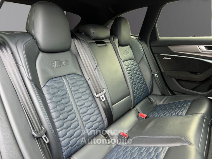 Audi RS6 C8 AVANT 25 RS ANNIVERSAIRE 600 CH 4,0 V8 TFSI * FRANCAISE * CERAMIQUES *SUIVI * TOIT OUVRANT* BO * CAM 360 * VOLANT %2B SIÈGES CHAUF - 11