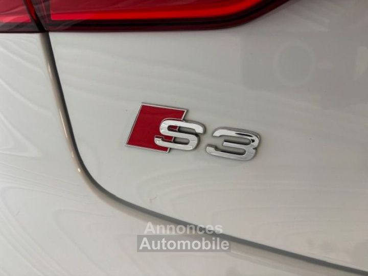 Audi S3 CABRIOLET A3 Décapotable 8V7, 8VE 20 S3 Quattro (300Cv) - 13
