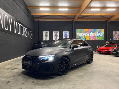 Audi RS3 Sportback 25 TFSI 400 CH Noir Mat Eco Malus payé 2022   - 1