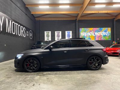 Audi RS3 Sportback 25 TFSI 400 CH Noir Mat Eco Malus payé 2022   - 2