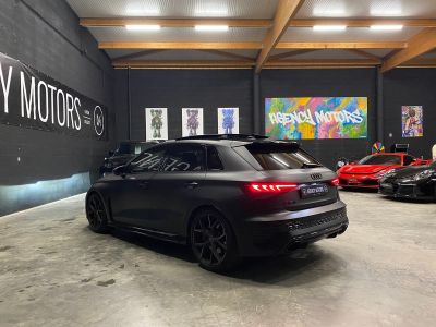 Audi RS3 Sportback 25 TFSI 400 CH Noir Mat Eco Malus payé 2022   - 3
