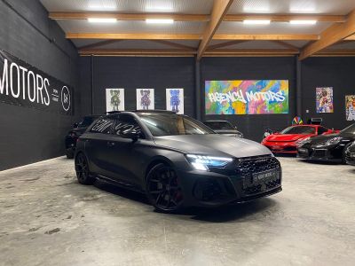 Audi RS3 Sportback 25 TFSI 400 CH Noir Mat Eco Malus payé 2022   - 4