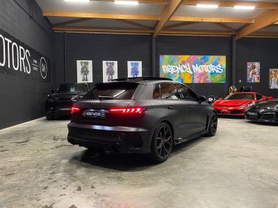 Audi RS3 Sportback 25 TFSI 400 CH Noir Mat Eco Malus payé 2022   - 6