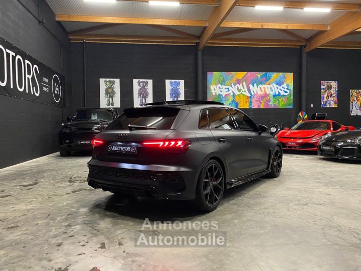 Audi RS3 Sportback 25 TFSI 400 CH Noir Mat Eco Malus payé 2022 - 6
