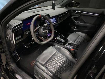 Audi RS3 Sportback 25 TFSI 400 CH Noir Mat Eco Malus payé 2022   - 7