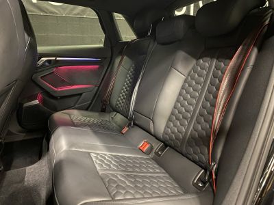 Audi RS3 Sportback 25 TFSI 400 CH Noir Mat Eco Malus payé 2022   - 10
