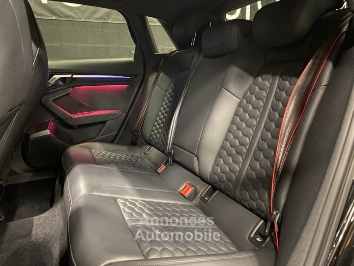 Audi RS3 Sportback 25 TFSI 400 CH Noir Mat Eco Malus payé 2022 - 10