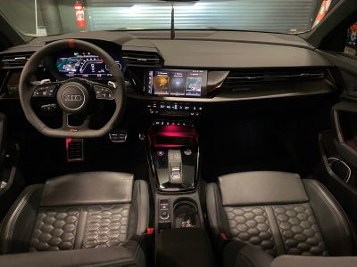 Audi RS3 Sportback 25 TFSI 400 CH Noir Mat Eco Malus payé 2022   - 11