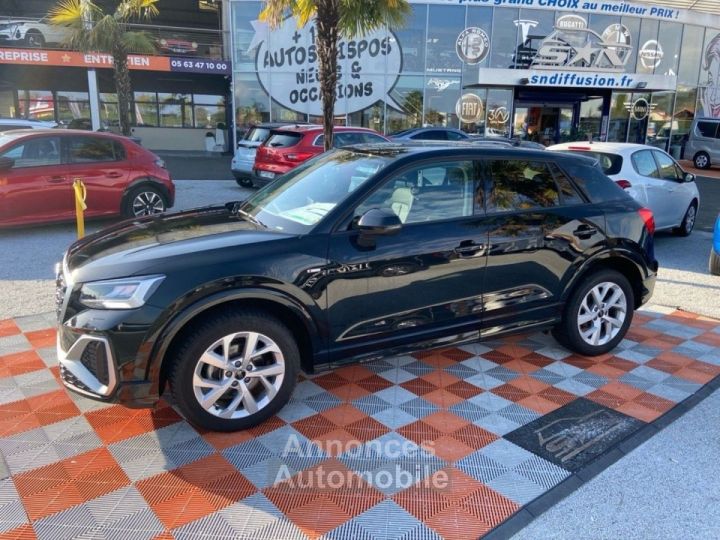 Audi Q2 35 TFSI 150 S-TRONIC S-LINE Ext GPS Caméra Hayon Keyless - 1