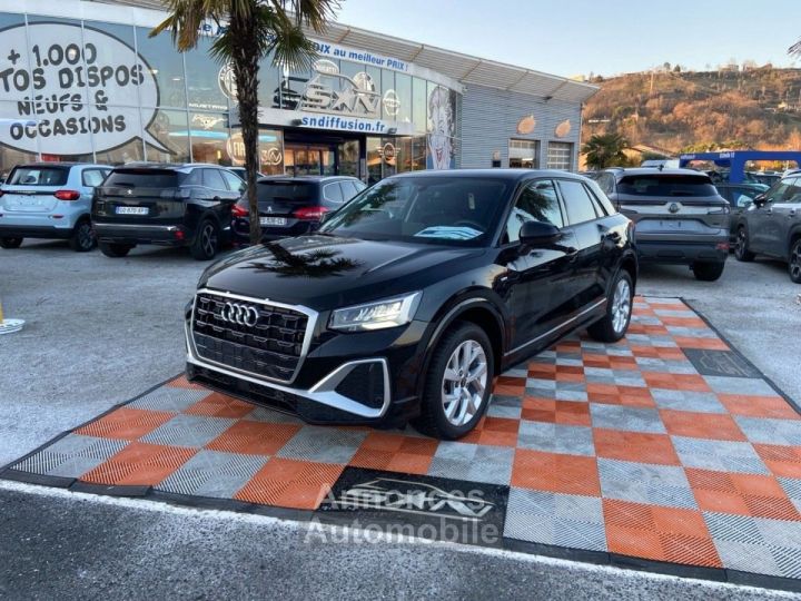 Audi Q2 35 TFSI 150 S-TRONIC S-LINE Ext GPS Caméra Hayon Keyless - 1