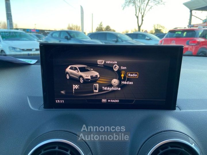 Audi Q2 35 TFSI 150 S-TRONIC S-LINE Ext GPS Caméra Hayon Keyless - 22