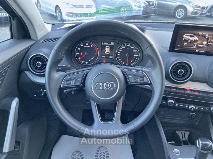 Audi Q2 35 TFSI 150 S-TRONIC S-LINE Ext GPS Caméra Hayon Keyless - 24