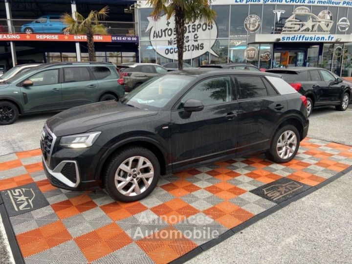Audi Q2 35 TFSI 150 S-TRONIC S-LINE Ext GPS Caméra Hayon Keyless - 1
