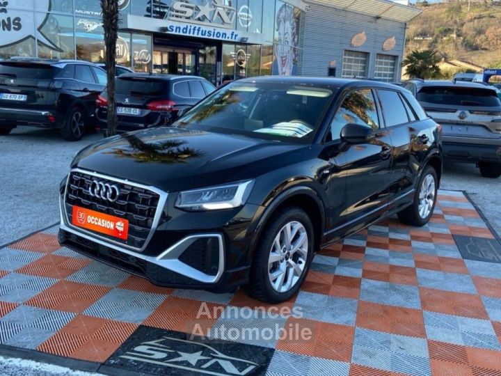 Audi Q2 35 TFSI 150 S-TRONIC S-LINE Ext GPS Caméra Hayon Keyless - 1