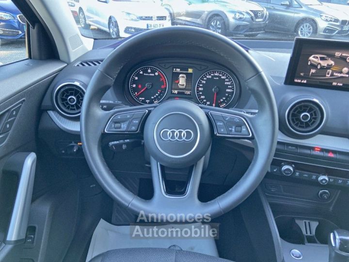 Audi Q2 35 TFSI 150 S-TRONIC S-LINE Ext GPS Caméra Hayon Keyless - 24