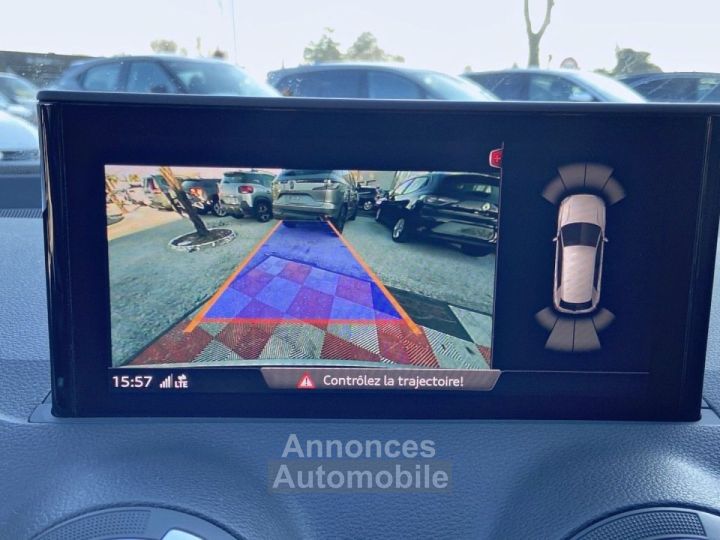 Audi Q2 35 TFSI 150 S-TRONIC S-LINE Ext GPS Caméra Hayon Keyless - 30