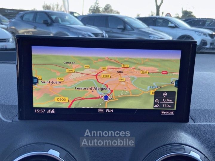 Audi Q2 35 TFSI 150 S-TRONIC S-LINE Ext GPS Caméra Hayon Keyless - 31