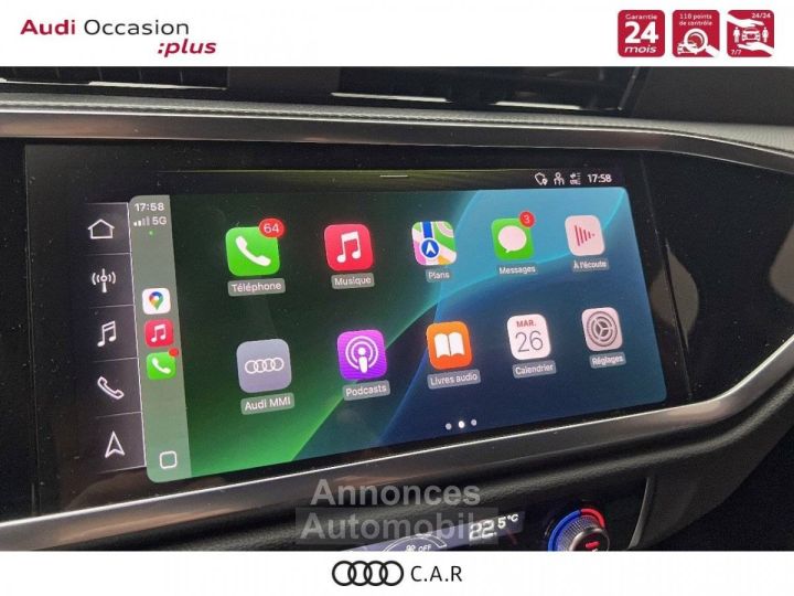 Audi Q3 Sportback 45 TFSIe 245 ch S tronic 6 S line - 20