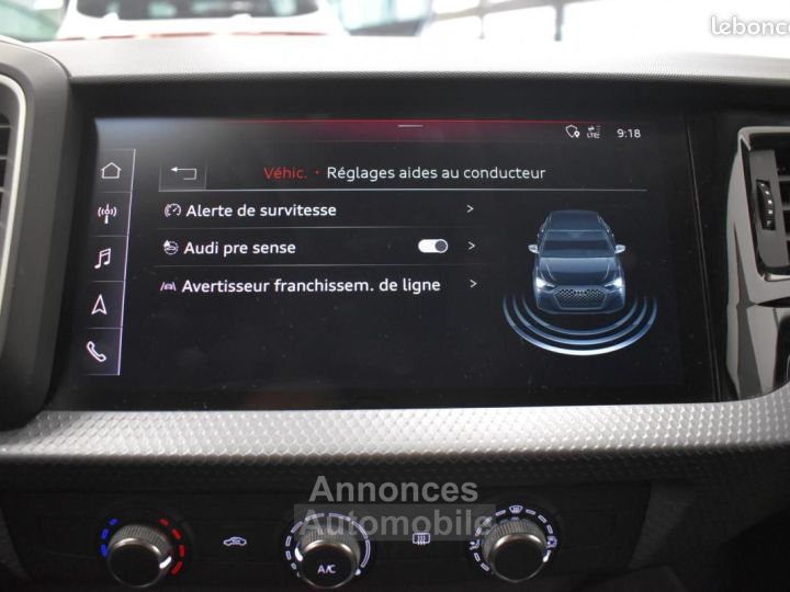 Audi A1 Sportback 25 TFSI 95ch KEYLESS CARPLAY ORIGINE ET GARANTIE - 11
