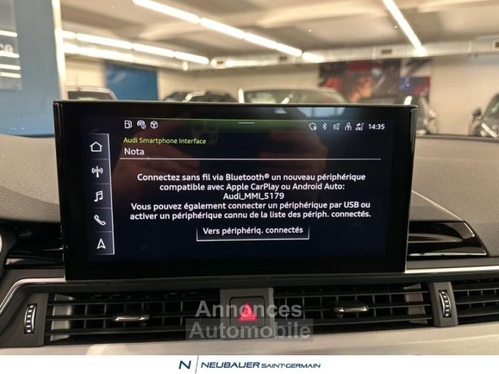 Audi A5 Cabriolet 40 TFSI 204ch S line S tronic 7 - 14