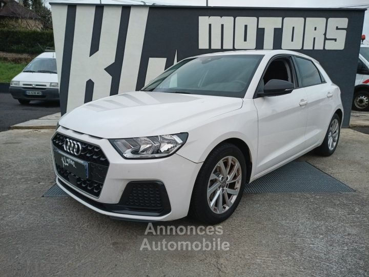 Audi A1 30 TFSI 116CH SPORTBACK BUSINESS LINE VIRTUAL COCKPIT BLANC - 1