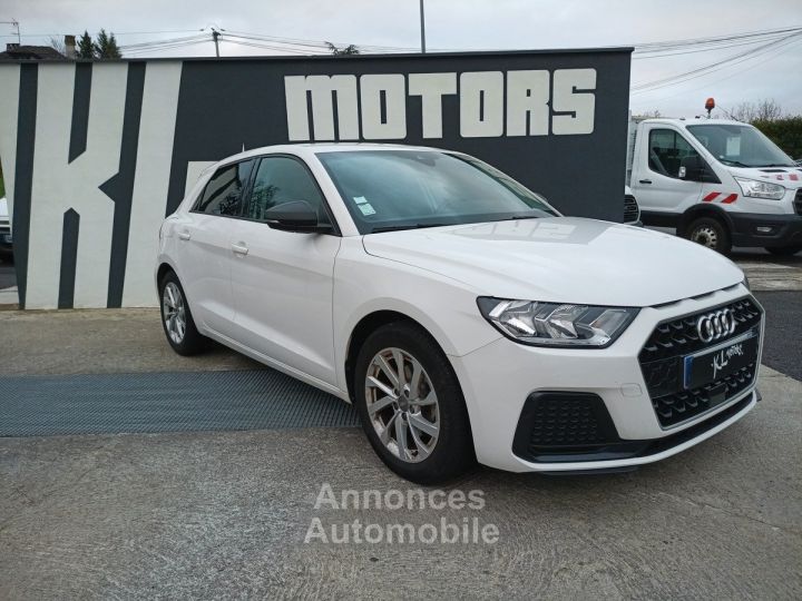 Audi A1 30 TFSI 116CH SPORTBACK BUSINESS LINE VIRTUAL COCKPIT BLANC - 3