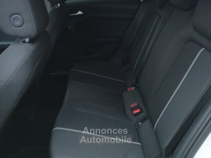 Audi A1 30 TFSI 116CH SPORTBACK BUSINESS LINE VIRTUAL COCKPIT BLANC - 9