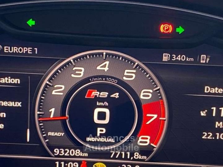 Audi RS4 Avant V6 29 TFSI 450 ch Tiptronic 8 - 25