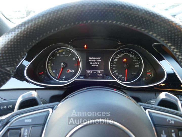 Audi RS4 AVANT V8 42 FSI 450 Ch QUATTRO S TRONIC 7 BVA CAMERA DE RECUL - 24