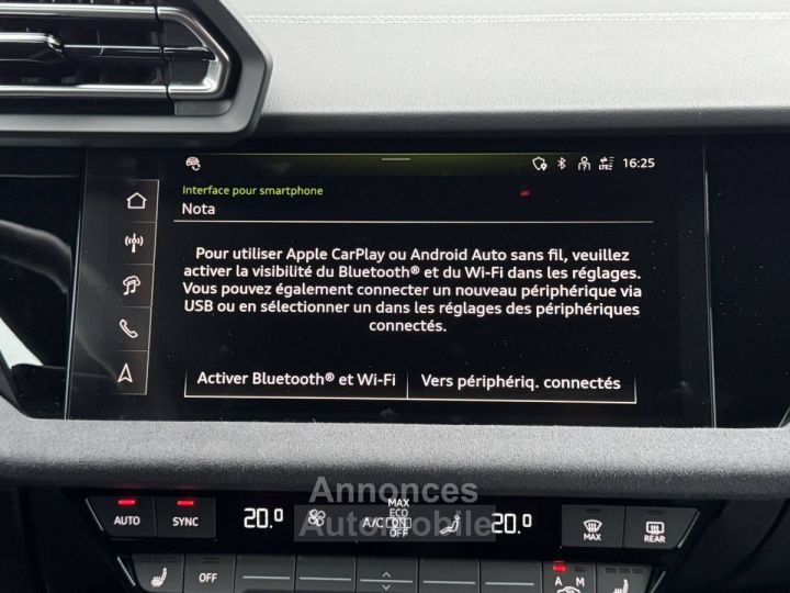 Audi A3 BERLINE Berline 35 TFSI Mild Hybrid 150 S tronic 7 S line - 18