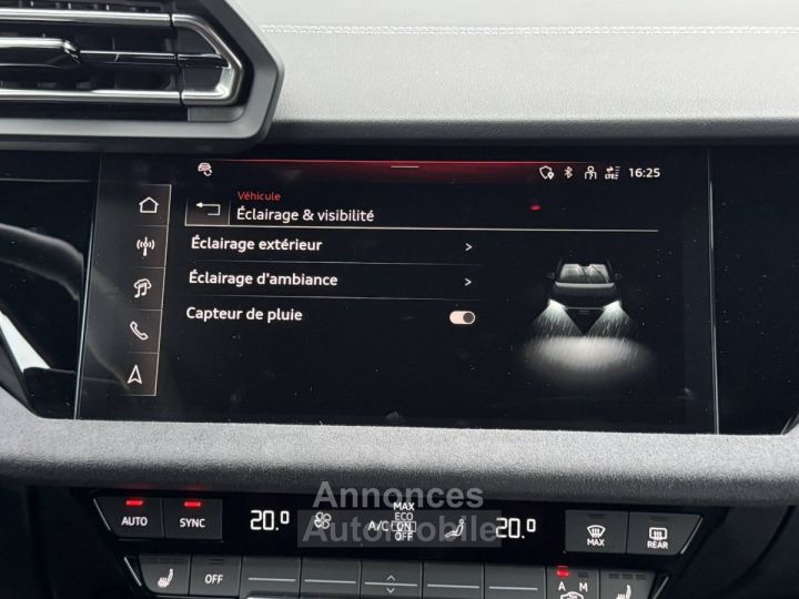 Audi A3 BERLINE Berline 35 TFSI Mild Hybrid 150 S tronic 7 S line - 20