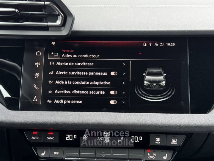 Audi A3 BERLINE Berline 35 TFSI Mild Hybrid 150 S tronic 7 S line - 21