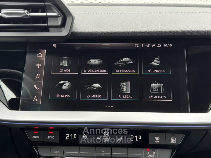 Audi A3 Sportback 40 TFSIe 204 S tronic 6 S Line - 18