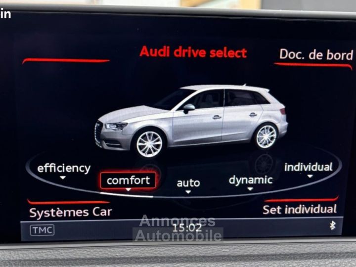 Audi S3 SPORTBACK III 20 TFSI 300CH QUATTRO S tronic 6 - 20
