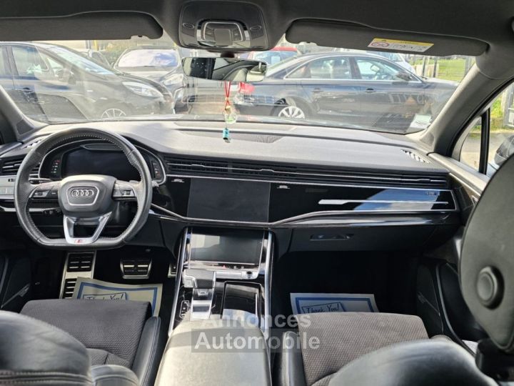 Audi Q7 50 TDI 286 Tiptronic 8 Quattro 7place S lin Garantie 12 Mois Origine France - 16
