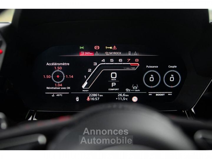 Audi RS3 SPORTBACK GARANTIE 2026 25 TFSI 400 S tronic 7 Quattro - 13