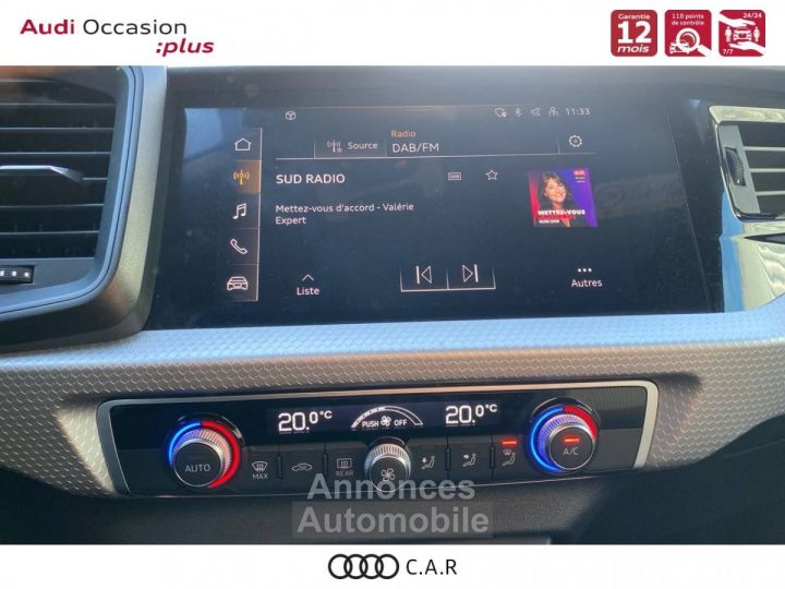Audi A1 Sportback 25 TFSI 95 ch S tronic 7 S Line - 11