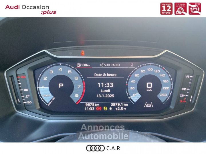 Audi A1 Sportback 25 TFSI 95 ch S tronic 7 S Line - 12