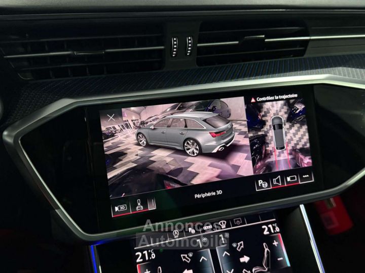 Audi RS6 40 V8 TFSI Quattro Performance 1eMain Etat Neuf - 15