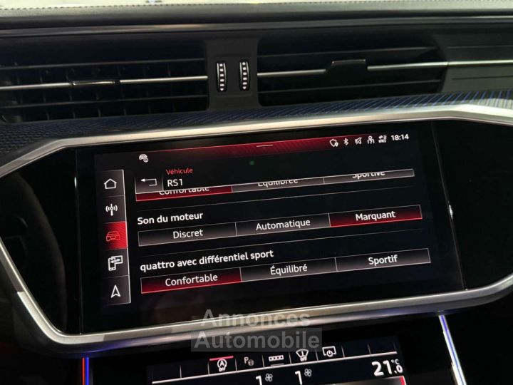 Audi RS6 40 V8 TFSI Quattro Performance 1eMain Etat Neuf - 17