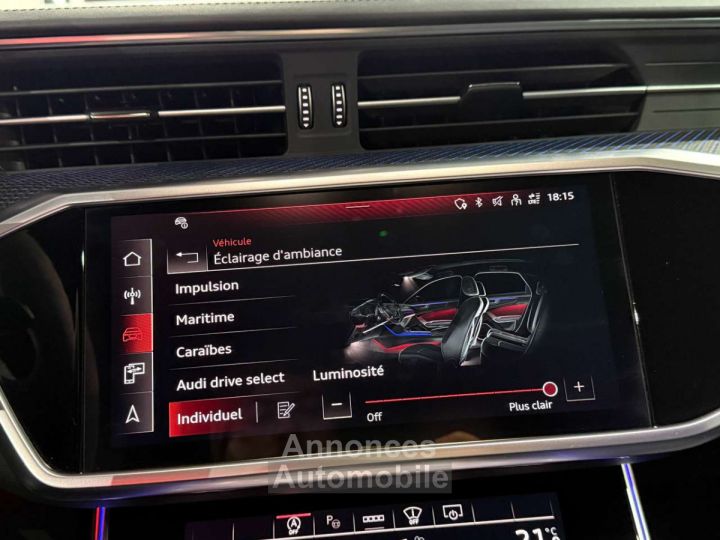Audi RS6 40 V8 TFSI Quattro Performance 1eMain Etat Neuf - 18