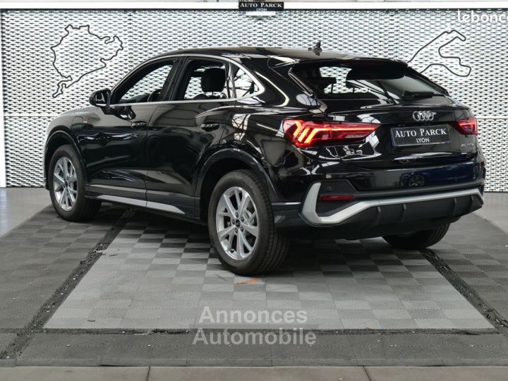 Audi Q3 Sportback NEW HYBRID 45TFSI e 245 S LINE 1° MAIN FRANCAIS TVA RECUPERABLE GPS 16-9 XENON CAMERA DE RECUL VOLANT MEPLAT HAYON ELECTRIQUE CHARGEUR INDUCTION JA18 - 4