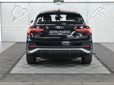 Audi Q3 Sportback NEW HYBRID 45TFSI e 245 S LINE 1° MAIN FRANCAIS TVA RECUPERABLE GPS 16-9 XENON CAMERA DE RECUL VOLANT MEPLAT HAYON ELECTRIQUE CHARGEUR INDUCTION JA18   - 5