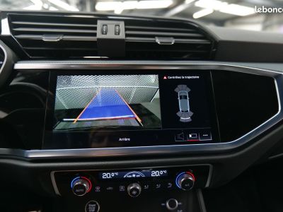 Audi Q3 Sportback NEW HYBRID 45TFSI e 245 S LINE 1° MAIN FRANCAIS TVA RECUPERABLE GPS 16-9 XENON CAMERA DE RECUL VOLANT MEPLAT HAYON ELECTRIQUE CHARGEUR INDUCTION JA18   - 10